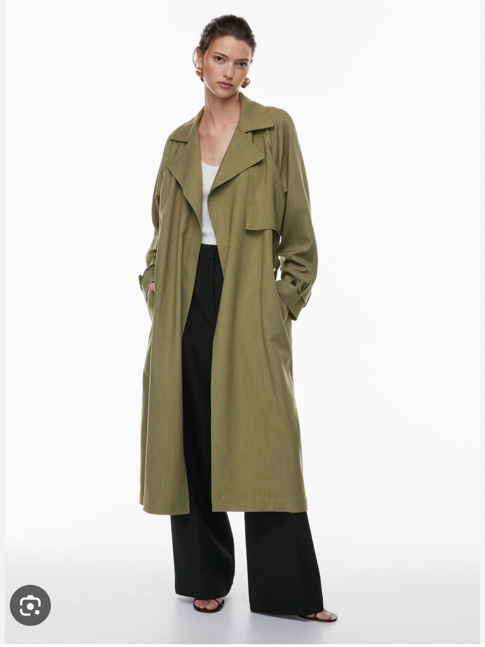 NWOT Babaton Cultivate Trench Coat